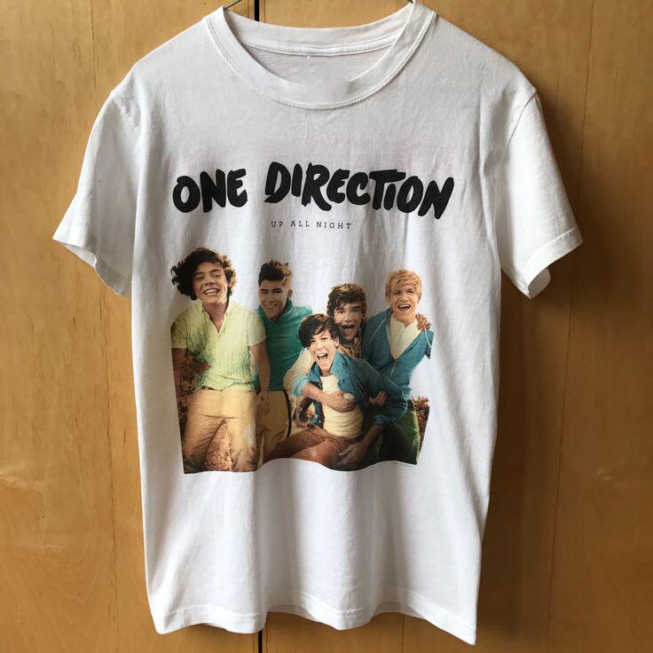 Vtg One Direction Band Up All Night Tour Cotton White All Size  DI235 Unisex T-Shirt S