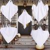 Halloween Hanging Ghost Spooky LED Light Up Batteridrevet Flying Ghost Utendørsdekorasjon for Haunted House Party rekvisita