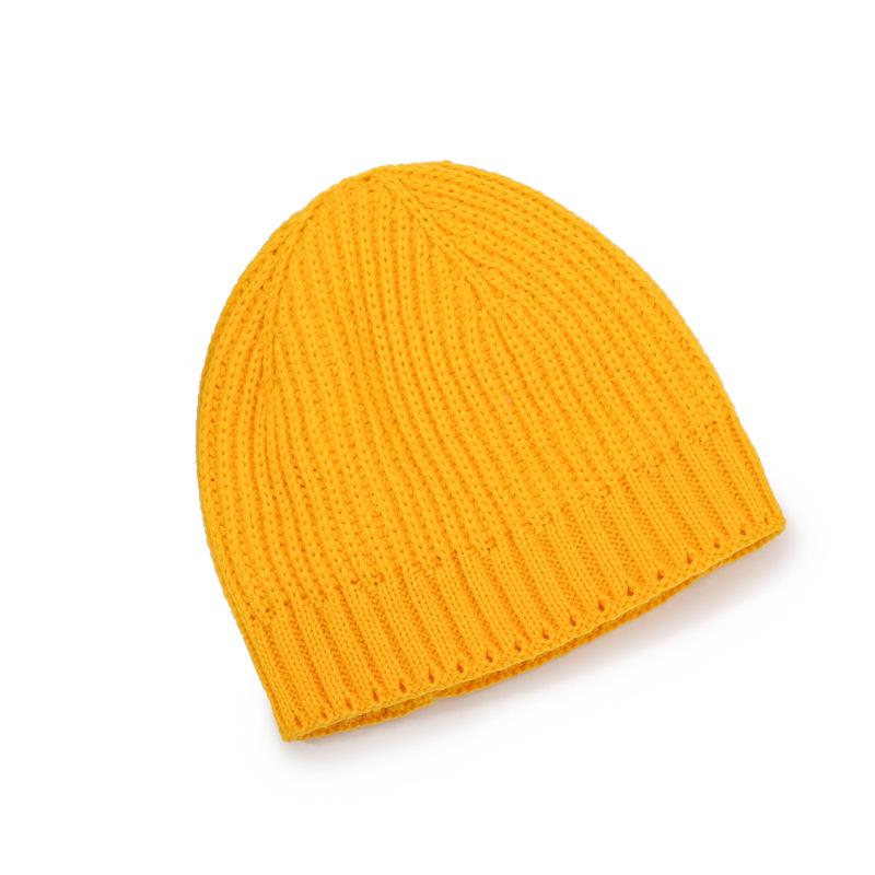 Autumn Winter Hole Knitted Warm Men Women Ear Guard Head Knitted Cap