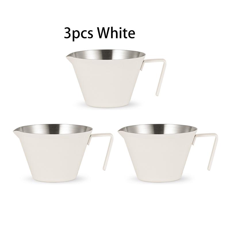 MHW-3BOMBER Nerezová odměrka na espresso s rukojetí 2/3 kusy SEspresso šálky 100 ml Domácí barista Kávové příslušenství