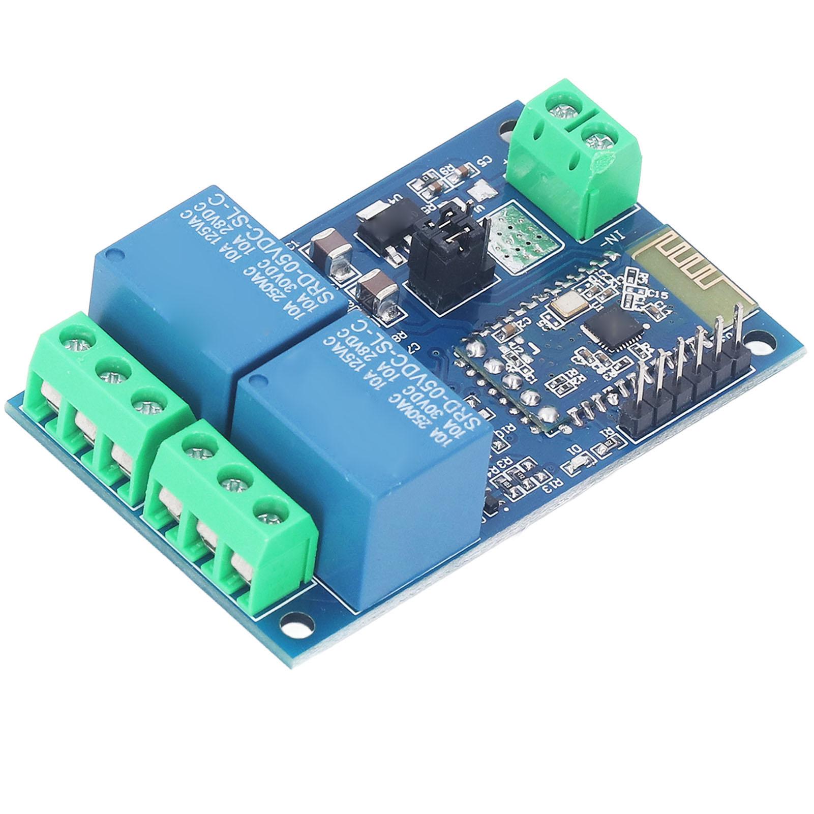 

BT Relay Module 2 Channel APP Remote Control PCB BT Relay Board for Smart Home Appliances DC5V