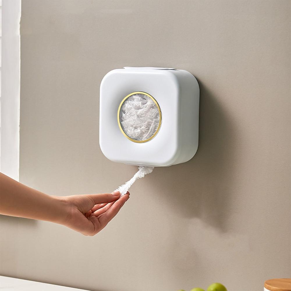 

Multi Functional Fresh Keeping Film Storage Container Plastic Wrap Cover Storage Box Daily Use