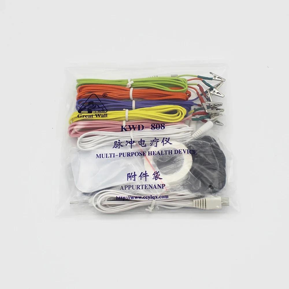 Electric Acupuncture Stimulator KWD808-I - 6 Channels Electrical Nerve Muscle Stimulator Patch Massager Health Care Device