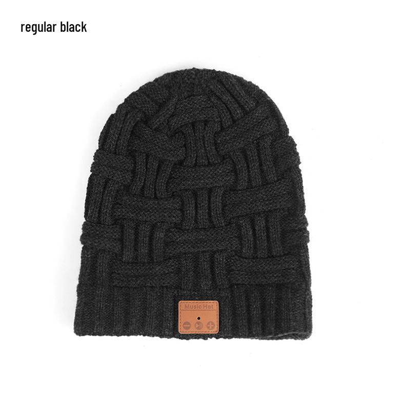 Unisex Wireless Bluetooth Earbuds Knit Hat - Outdoor Warm, Noise Cancelling, High-Quality Music Hat