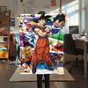 Dragon Ball character Print Flannel Blanket High quality Comfortable for All Seasons Home Decor Warmth and Comfort Perfect for Christmas Gifts
