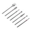 7pcs Nail Drill Bits Rotatable Fast Remove Coarse Skin Portable Tungsten Carbide Drill Bits