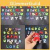 Letter Adorable 26 Alphabet Pvc Cartoon Character Action Figures For Creative Play