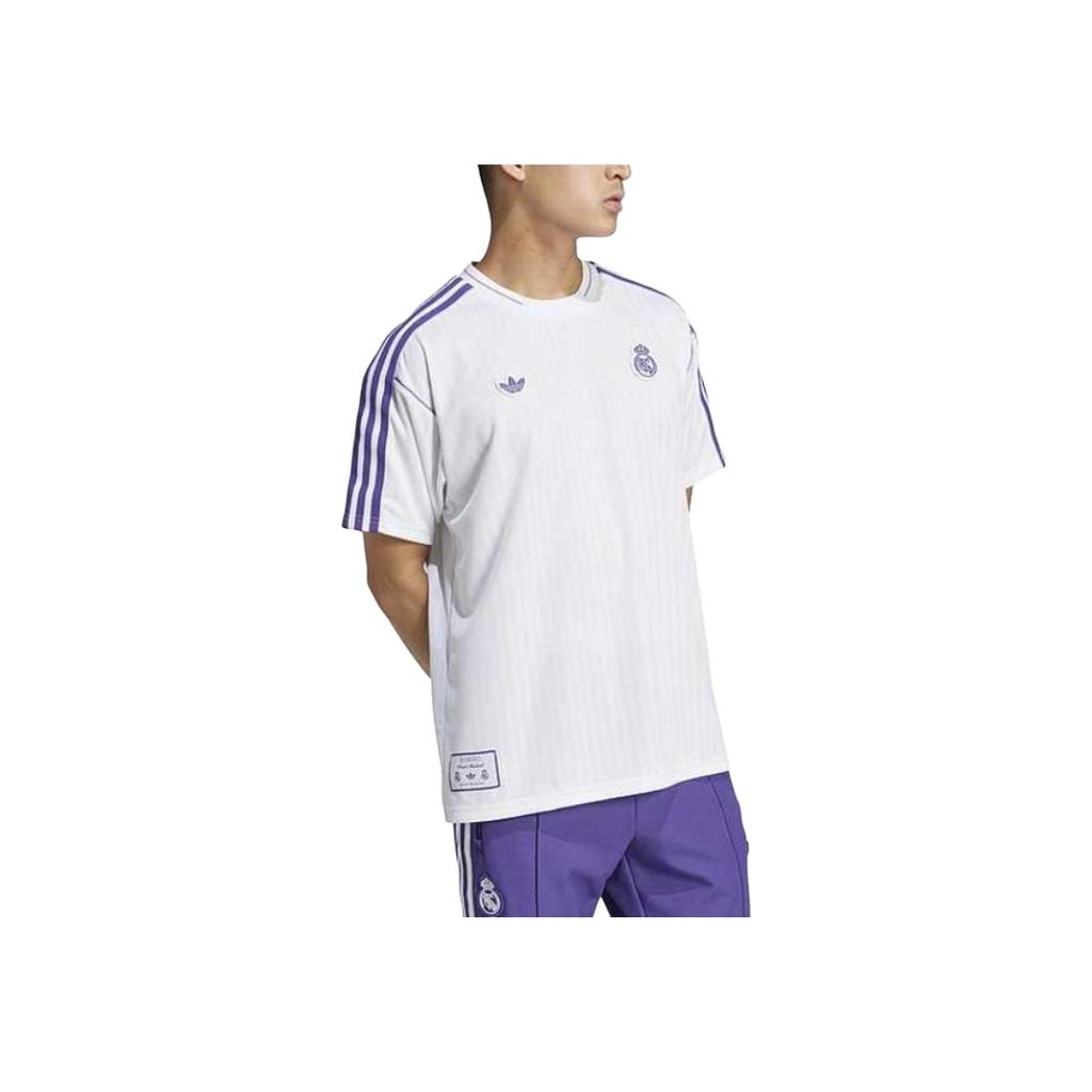 adidas Fashion Dry Comfortable Casual Sports Pullover Short Sleeve T-Shirt Men T-Shirts White JF2581
