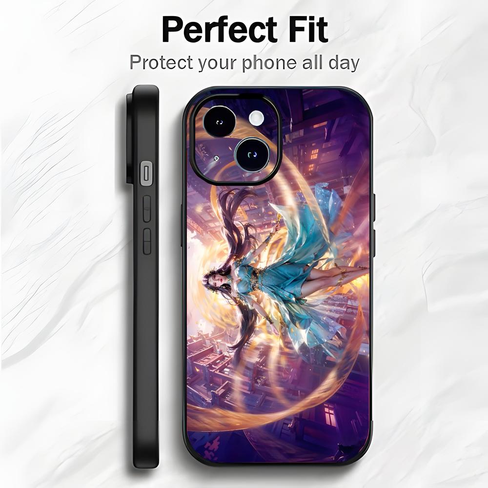 Epic Hot Anime F-Fights Break Sphere Phone Case Phone Case Soft Packaging Lightweight For iPhone17 16 15 14 13ProMax