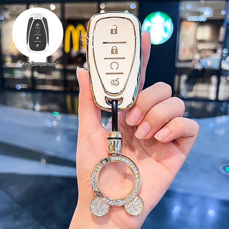 Chevrolet Car Key Cover for Volando, Malibu XL, Trax, Tracker, Blazer