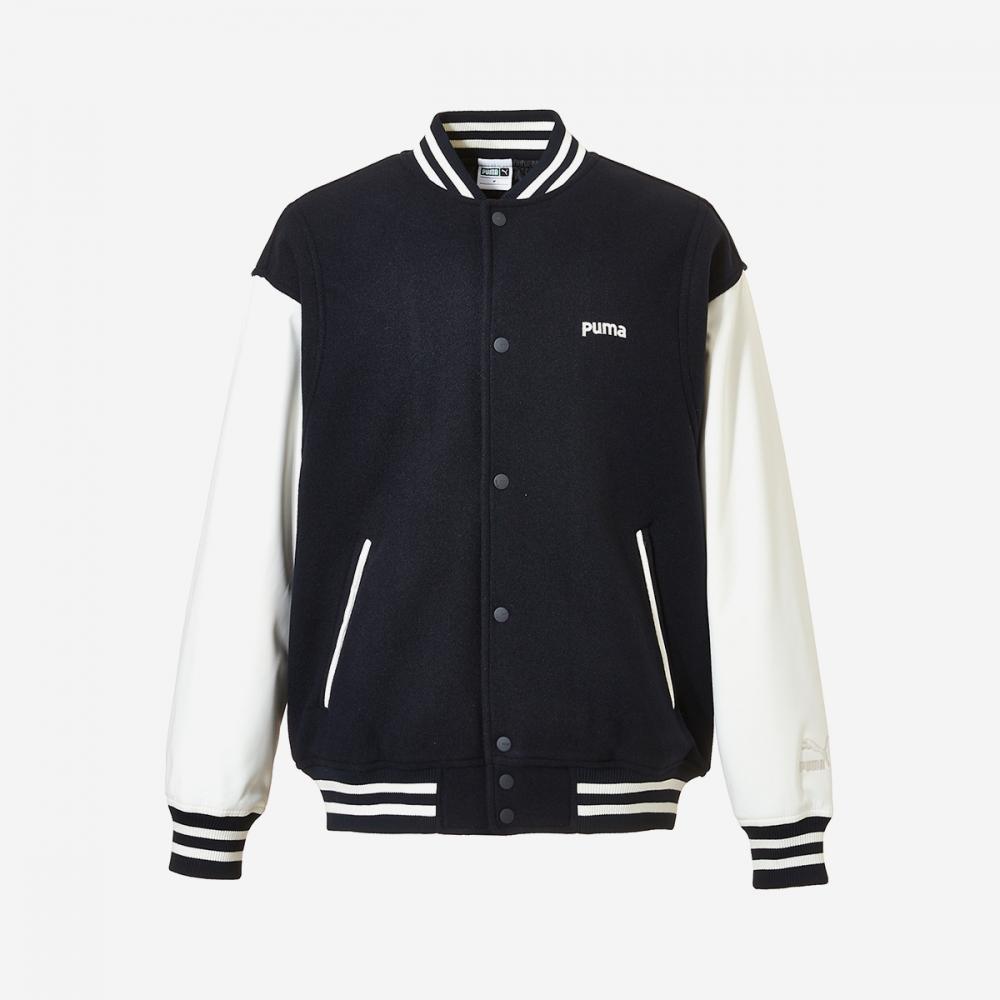 

Университетская куртка Puma Team Puma Navy Warm White