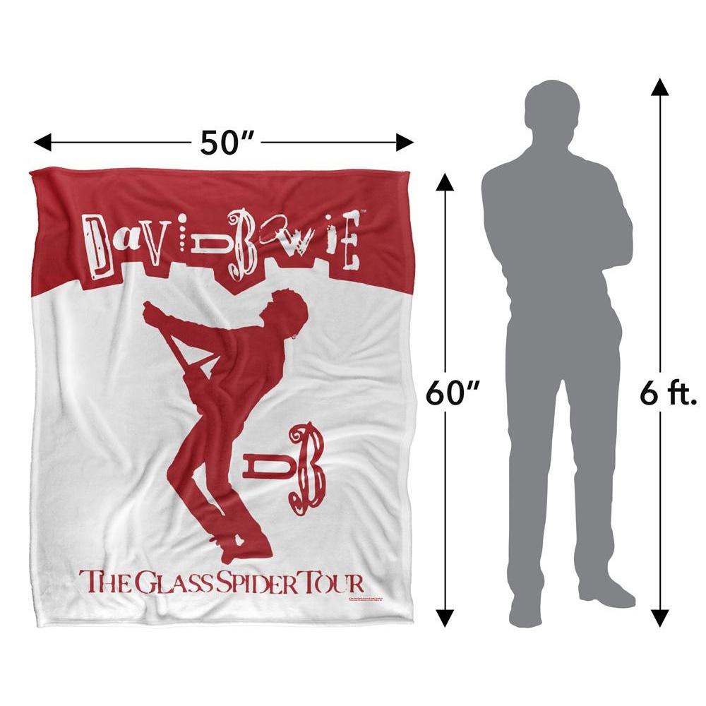 David Bowie The Glass Spider Tour Silky Supersoft Blanket