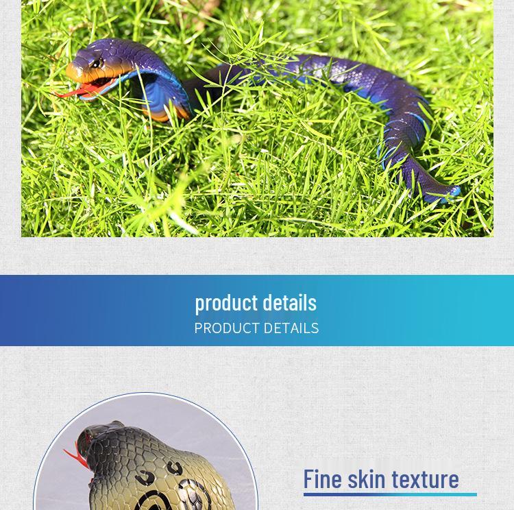 Realistic Remote Control Rattlesnake Toy: King Cobra Experience