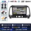 Android 14 Carplay Auto For Hyundai Santa Fe 2 2006 - 2012 Car Radio 4G WIFI Player Multimedia srereo 360Camera Navigation Video