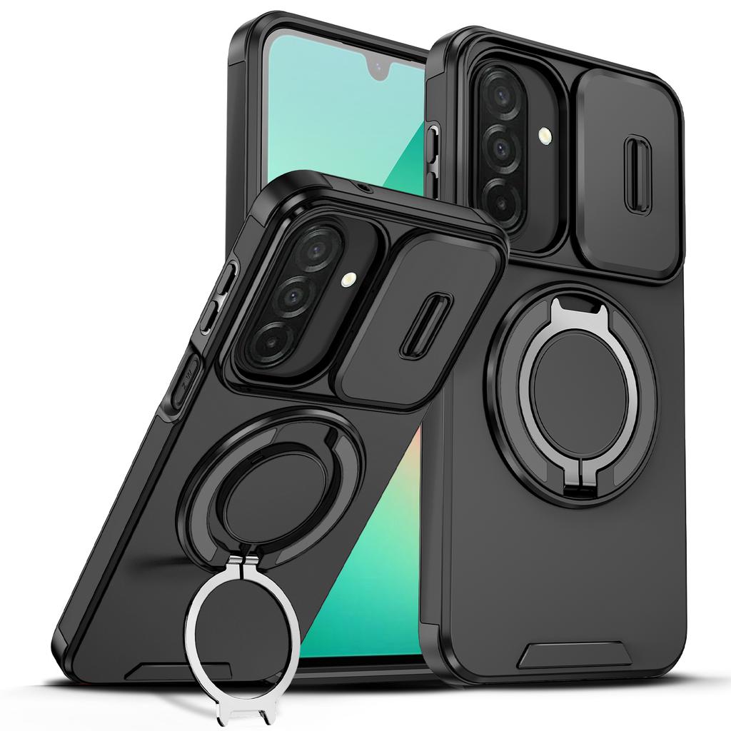 Bracket Ring Holder Armor Case for Samsung Galaxy A57 5G A17 A37 A56 A36 A16 A55 A35 A15 Phone Cover for Samsung A57 A 57