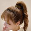 Ponytail Hair Clip Frosted Elegant Matte Anti-slip Stable Grip Hair Accessories Ideal Gift Solid Color Women Hair Bun Clip for Daily Life