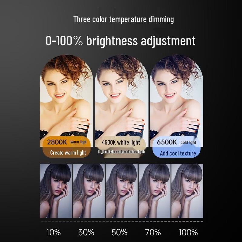 FB 300W Bi-Color COB LED Photography Fill Light Kit