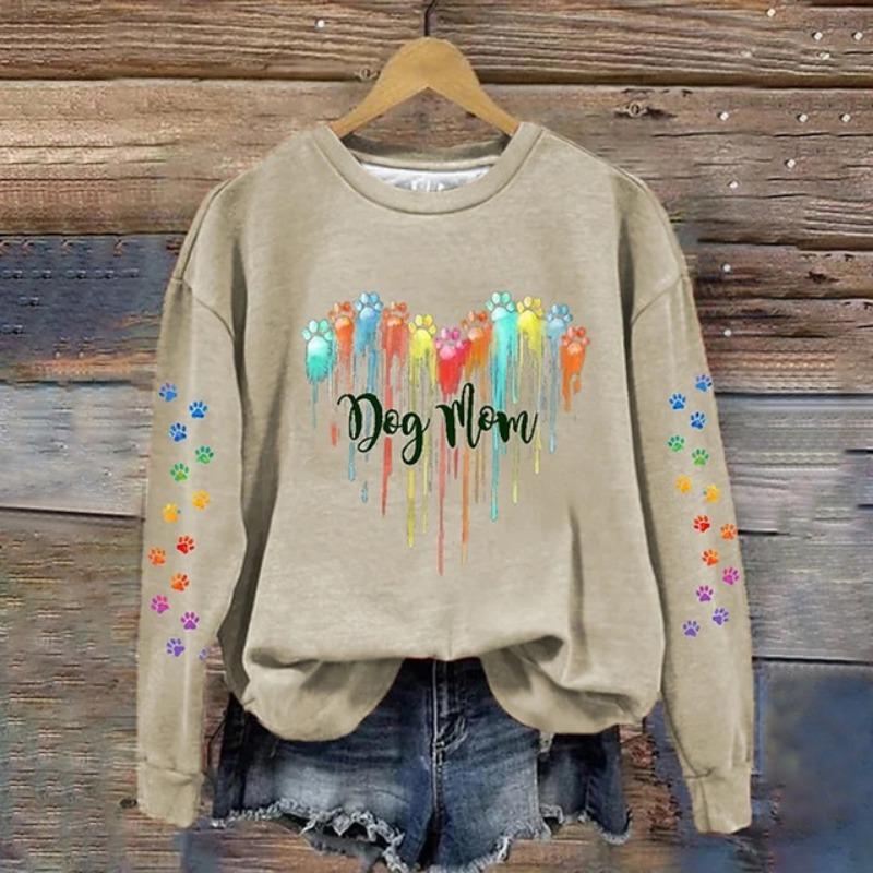 Fashion New Women's Long-Sleeved Exquisite 3d Halloween Witch Print Long-Sleeved Sweatshirt Spring And Autumn Classic Clothing