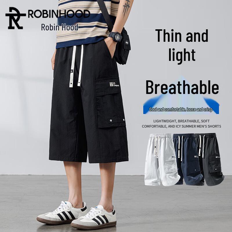 Men s Summer Cool Cargo Shorts 5XL