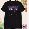 Duran Duran Europatournee 2024 Schwarz-Weiß T-Shirt Größe S-5XL