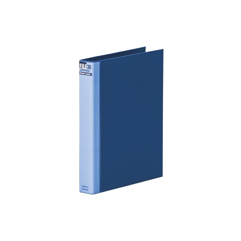 Maruman Loose-Leaf Binder A4 Double Lock 30-Hole Blue F949R-02