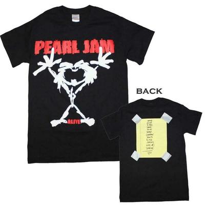 Pearl Jam Alive Stickman T-shirt unisexe