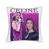 Celines Dion Pillowcase Soft Polyester Cushion Cover Decorative Throw Pillow Case Cover Home Zippered 45*45Cm