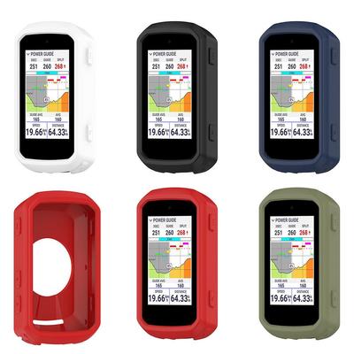 Silicone Case For Garmin Edge 850 550 Bicycle Computer Protective Cover Bumper Anti-collision Protector Shell Accessories Edge55