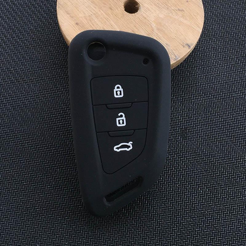

Силиконовый чехол-обложка для автомобильного ключа для VVDI2 / VVDI MINI Key Tool / VVDI Max XEKF20EN xskf01en Ключница-брелок на 3 кнопки Защитная оболочка