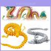 Resin 3d Printed Chinese Dragon With Movable Joints For Aquarium Decoration