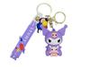 New Creative Cartoon Cinnamoroll My Melody Pudding Dog Pochacco Kuromi  Doll Keychain Bag Car Keychain Accessory Gift