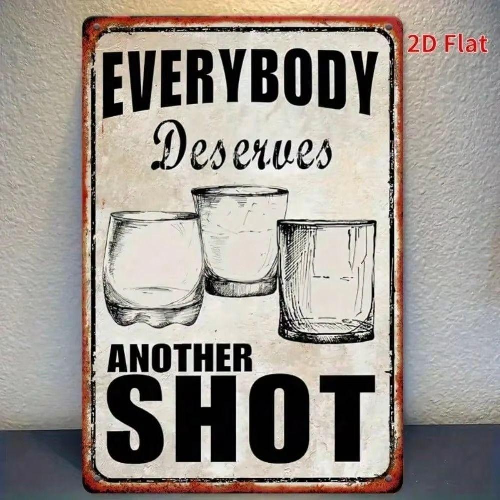 Retro Metal Sign Welcome to Diner Burger and Milkshake, Vintage Tin Plate Wall Art Decor for Cafe Kitchen Bar, 20x30 cm