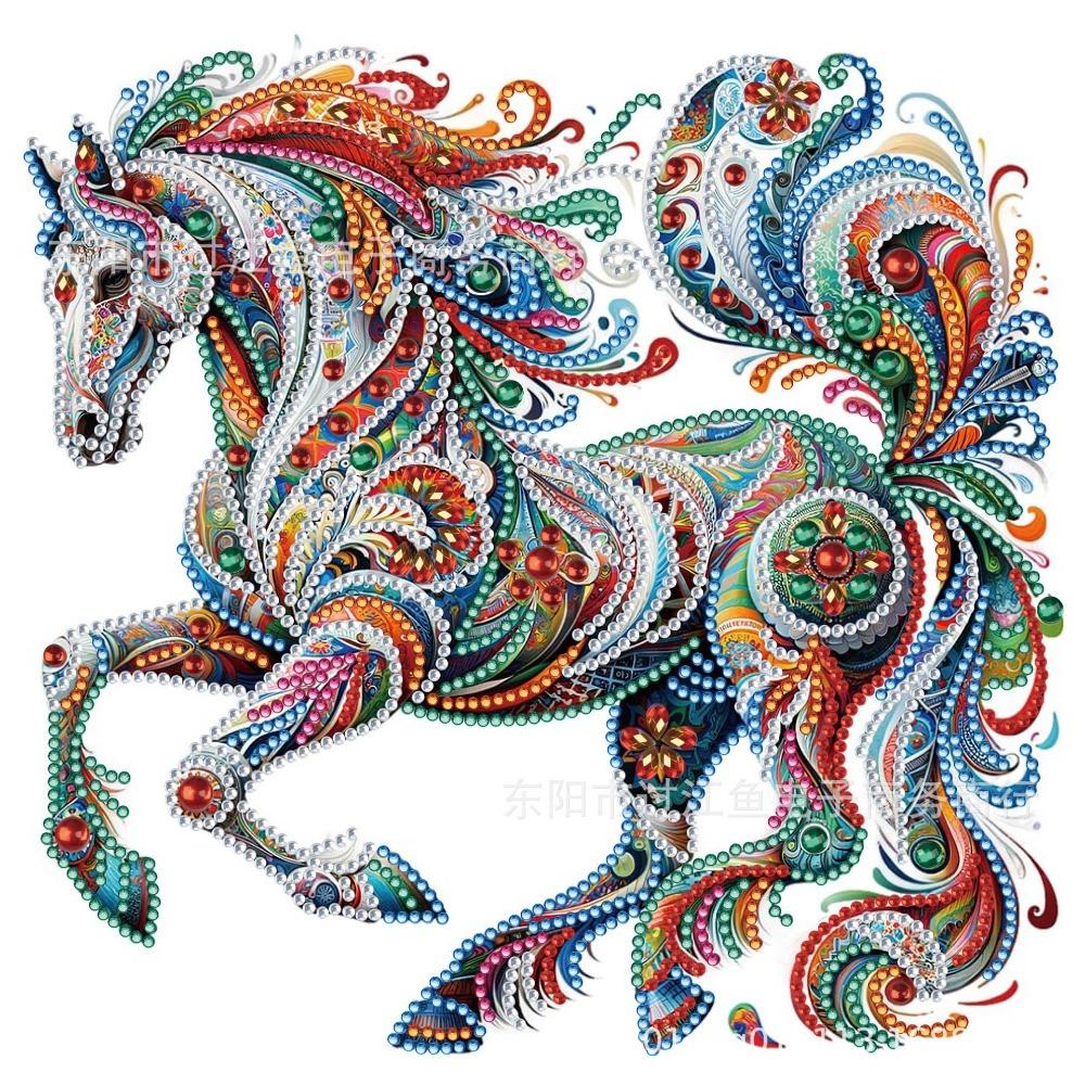 1 Set Sparkling Diamond Painting 5D Diamond Art Kits DIY Diamond Sticker  Wall Art