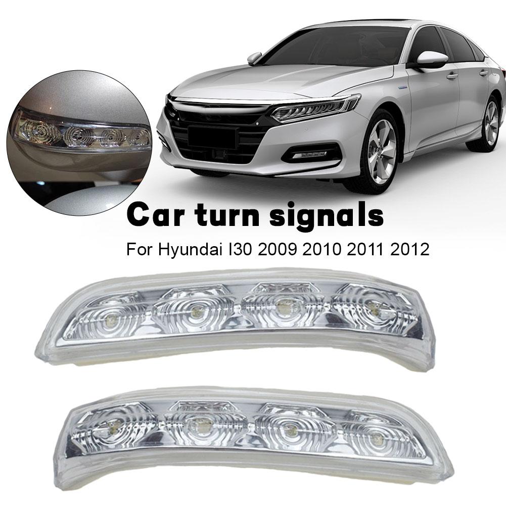Car LED Rearview Mirror Light For Hyundai I30 2009 2010 2011 2012 Indicator Blinker Rearview Mirror Turn Signal Lamp N5E6
