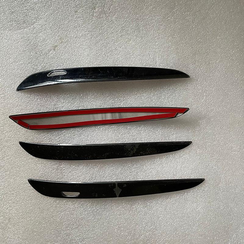 Door Handle Cover Metal Trim for Mazda 3 Mazda3 Axela Hatchback Sedan   Car Styling Accessories 4 Pcs