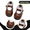 1 Pair Miniature Doll Shoes Female PU Leather Trendy Elegant Accessories Suitable for Games Display