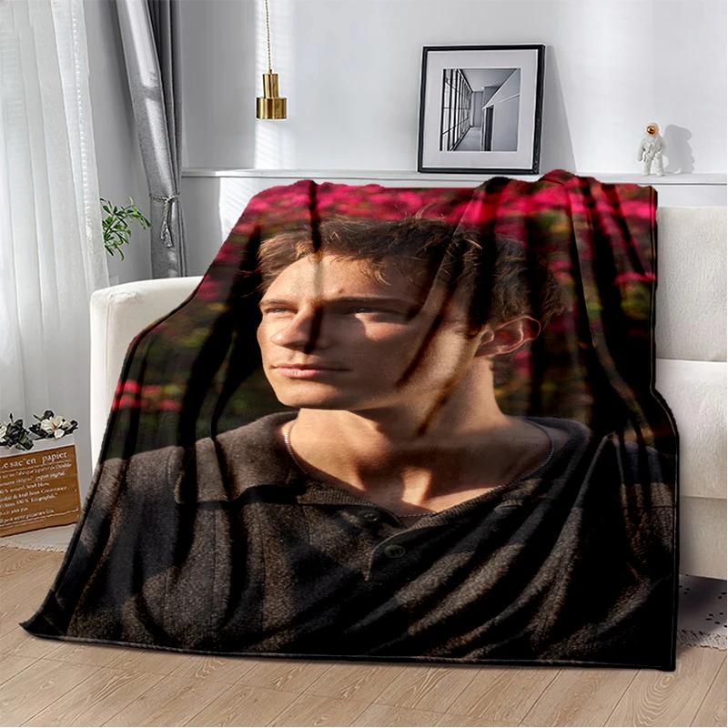 3D Drew Starkey Rafe Cameron Soft Plush Blanket,Flannel Blanket Throw Blanket for Living Room Bedroom Bed Sofa Picnic Cover Gift