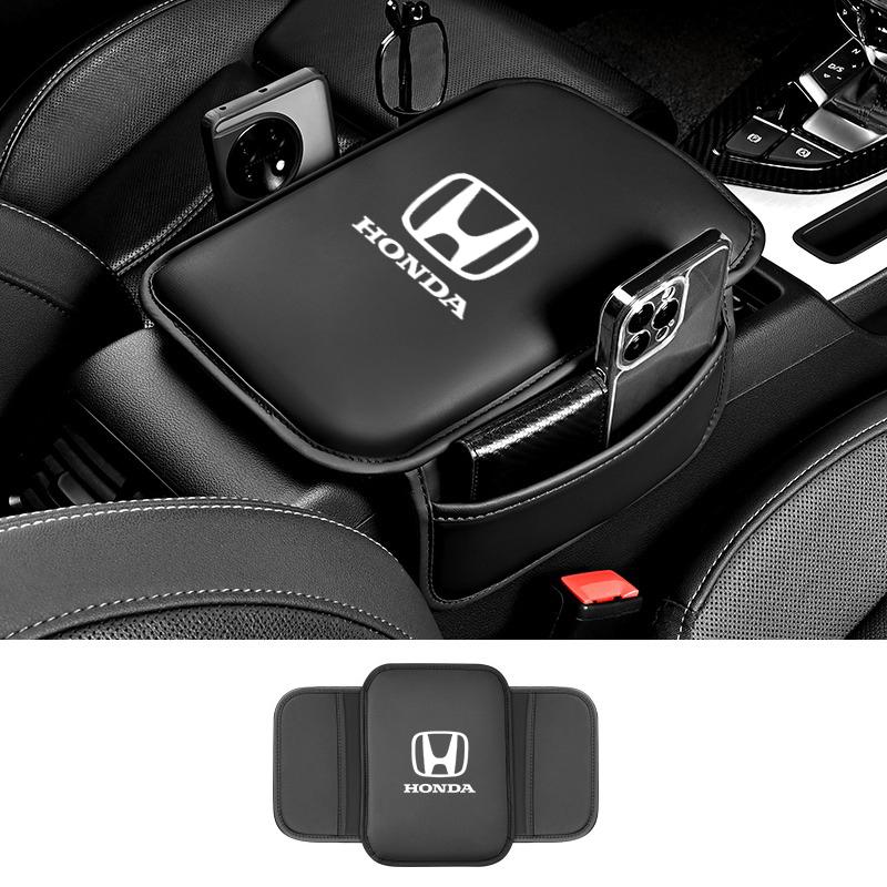 Car Armrest Box Pad Decoration Mat Auto Accessories For Honda Civic Accord CRV Fit Jazz nc750x cb500x Odyssey Insight Vezel City XK6