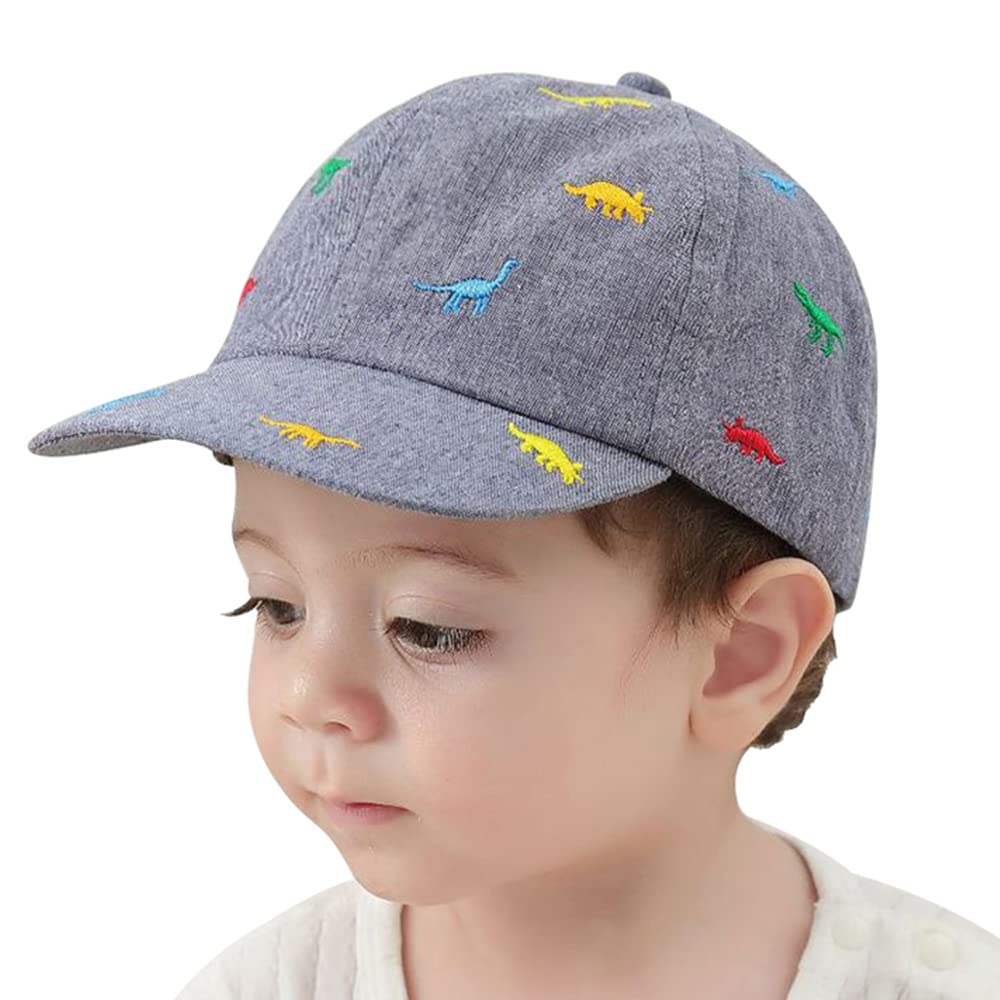 Jangannsa Baby Baseball UV Wide for Outdoor Activities Boys' Cap, Protection, Brim, Summer, (48cm/6-12 Months, Blue)