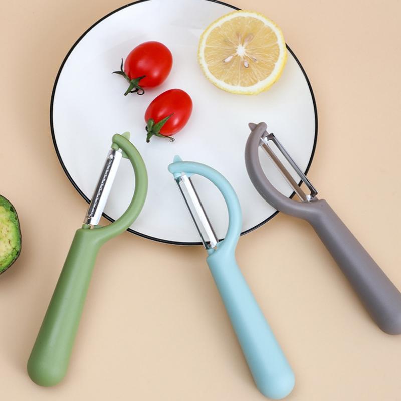 P-type Peeler, Stainless Steel Peeler, Magic Tool, Melon, Potato, Carrot, Fruit, Scraper, Kitchen Vegetable Tool Accessories