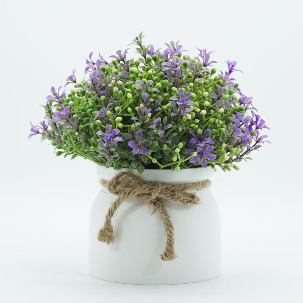 Simulated Orchid Bean Small Bonsai Artificial Flower Decorations Creative Living Room Tabletop Green Plants Home Decorations