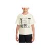 Sportbekleidung Einfacher Buchstaben-Mode Kurzarm-T-Shirt Kinder Tops Gelb HM6306133