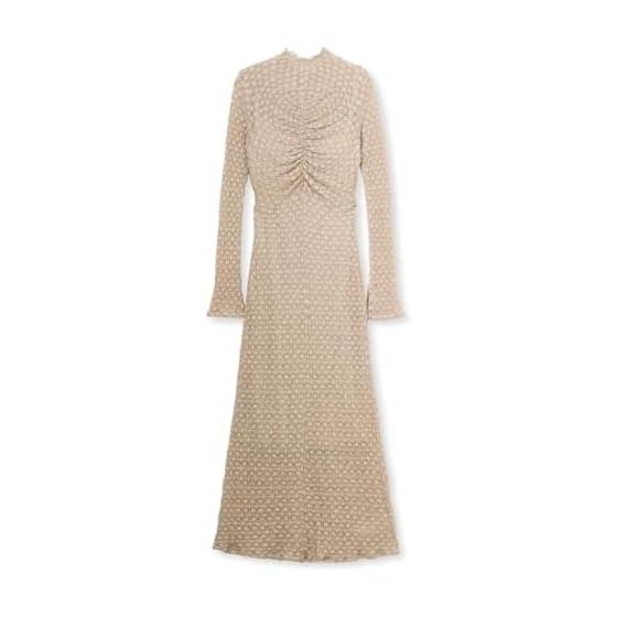 [Sneider] Back Open Ribbon Lace Dress SWCO241268 Women s