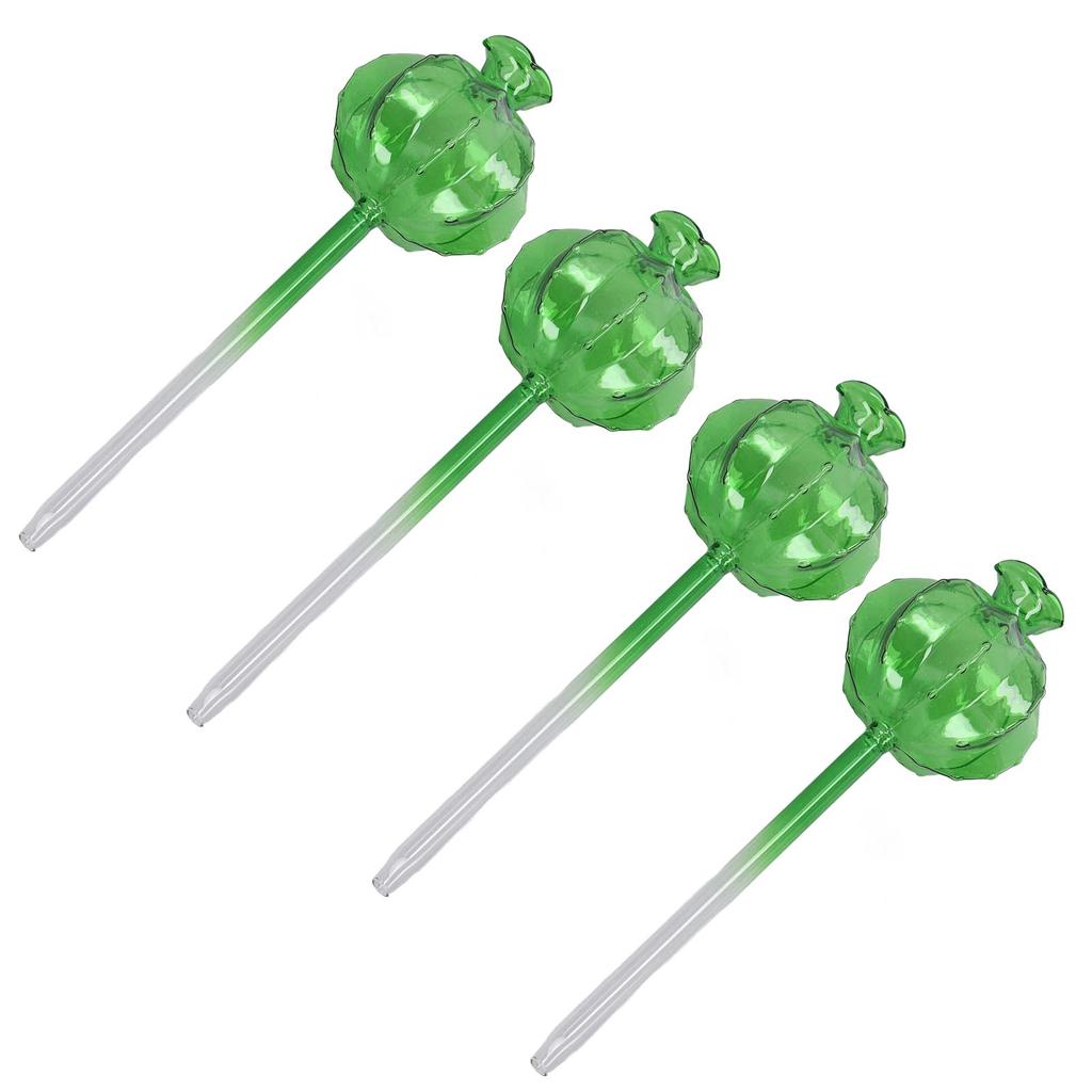 4pcs Self Watering Flower Globes Decorative Automatic Plants Watering Bulbs with Stopper for Indoor