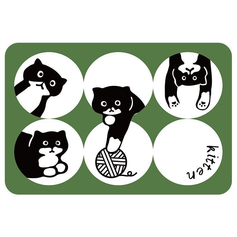 

Ins милый щенок мягкий диатомовый грязь абсорбирующий нескользящий быстросохнущий ванная туалет туалет дверь коврик коврик для ног 40 * 60cm [Diatom Mud]