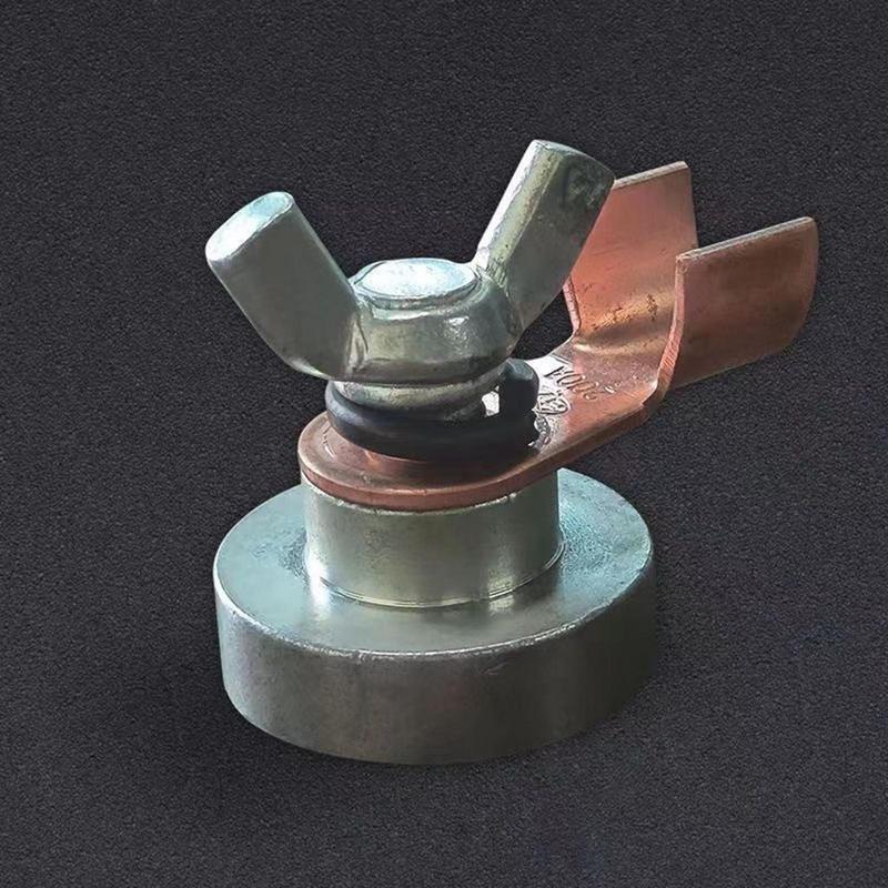 Magnetic Grounding Clamp Strong Gripping Quick Release Magnetic Mount Welding Magnetic Welding Support Ground Clamp Tool