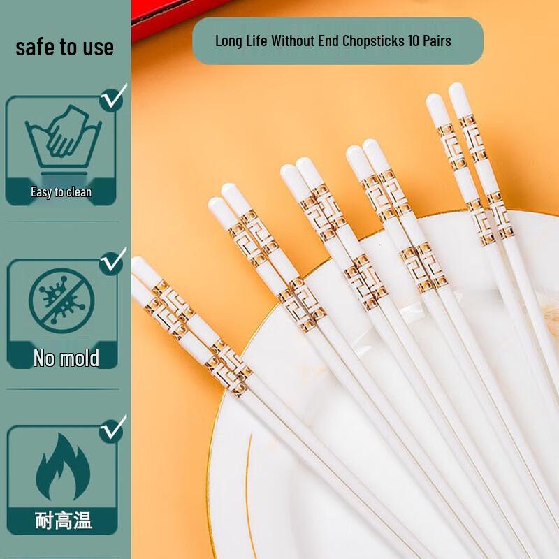 Jingdezhen Enamel Ceramic Chopsticks