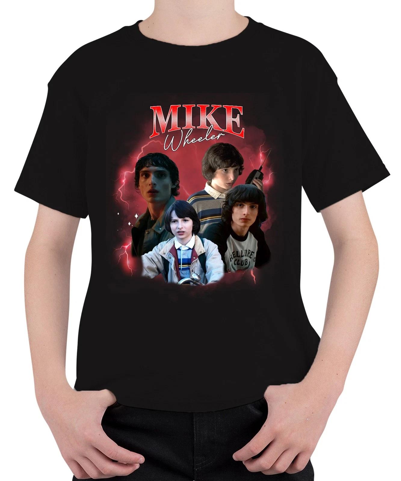 Mike Wheeler Stranger Fan Geschenk Hawkins 80er Retro 90er Bootleg Unisex Kinder S