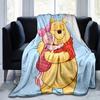 1pc Winnie the Pooh Piglet Blanket Perfect for Home Decor, Couch Blanket, Travel , Office Nap Gift Soft Throw Ideal for Room Decor, Bedroom, Living
