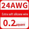 High-Temp Resistant Silicone Wire for Lithium Battery, Tinned Copper, Various AWG Sizes